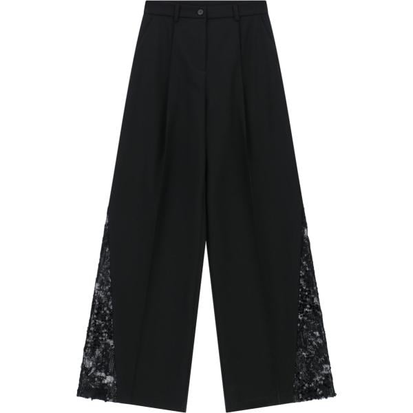 pantaloni a palazzo Imperial nero