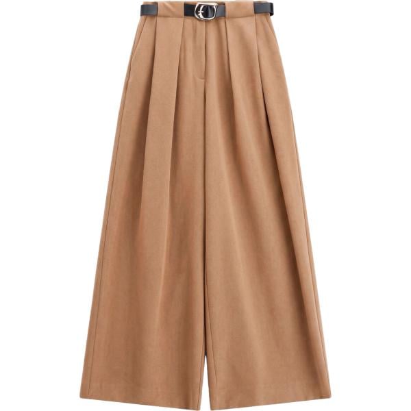 pantaloni a palazzo Imperial marrone