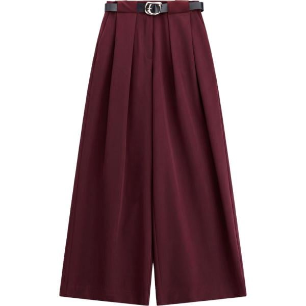pantaloni a palazzo Imperial marrone