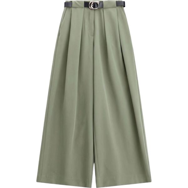 pantaloni a palazzo Imperial verde