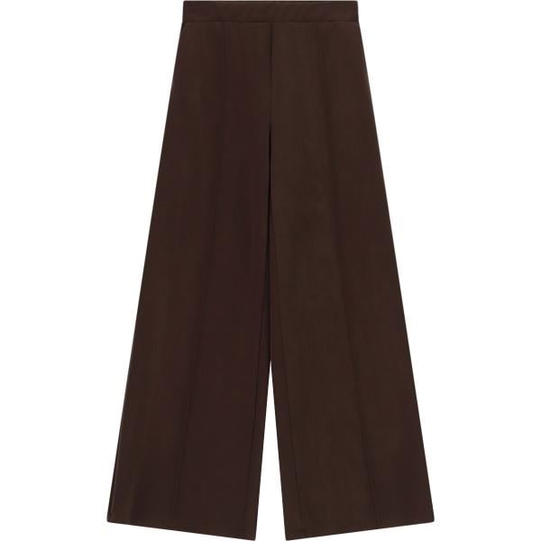 pantaloni a palazzo Imperial marrone