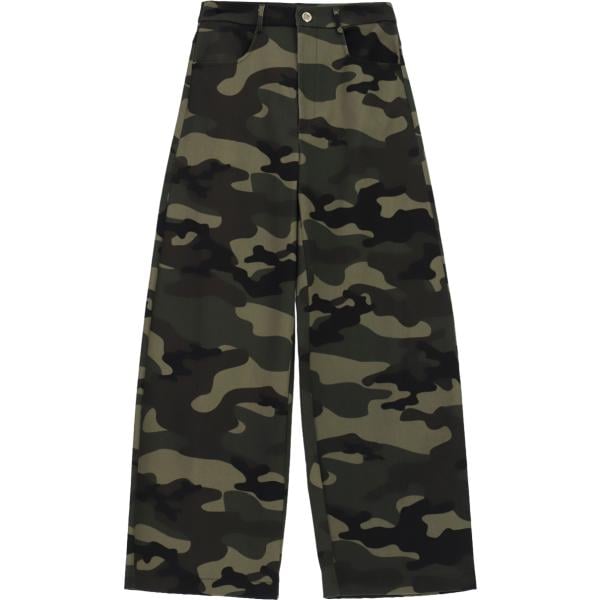 Pantaloni a palazzo da donna con stampe a vita alta Imperial Imperial