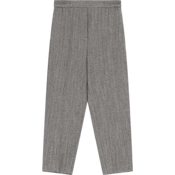 pantaloni Imperial grigio con stampe
