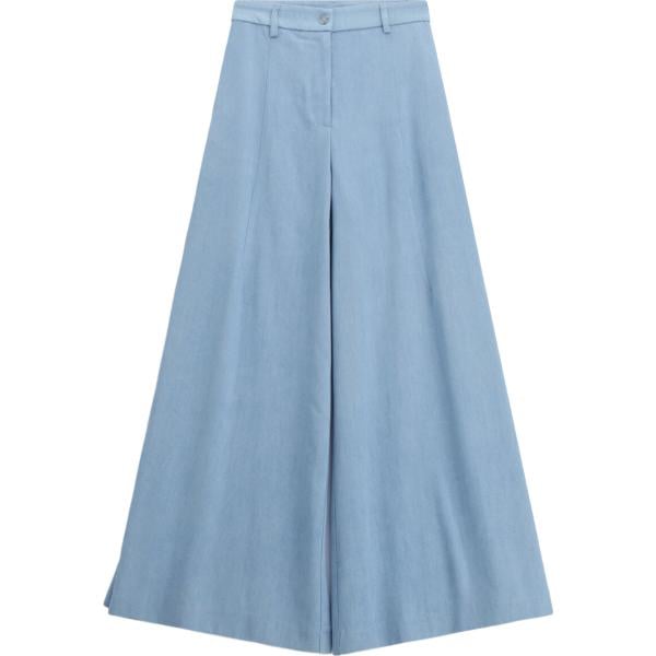 pantaloni a palazzo Imperial blu