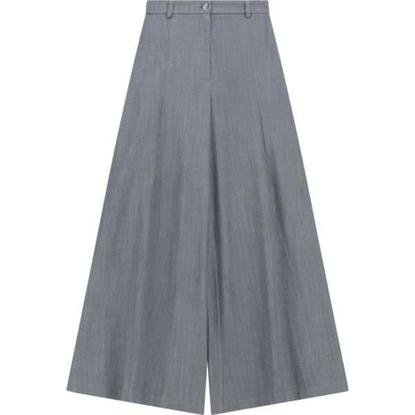 pantaloni a palazzo Imperial grigio
