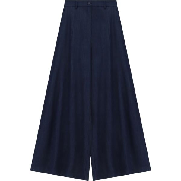 pantaloni a palazzo Imperial blu