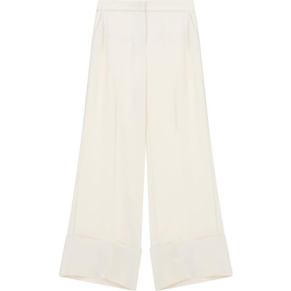 pantaloni a palazzo Imperial bianco