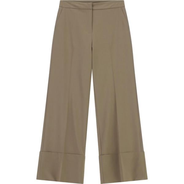 pantaloni a palazzo Imperial marrone