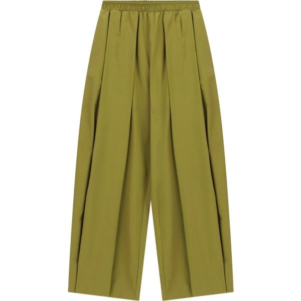 pantaloni a palazzo Imperial verde