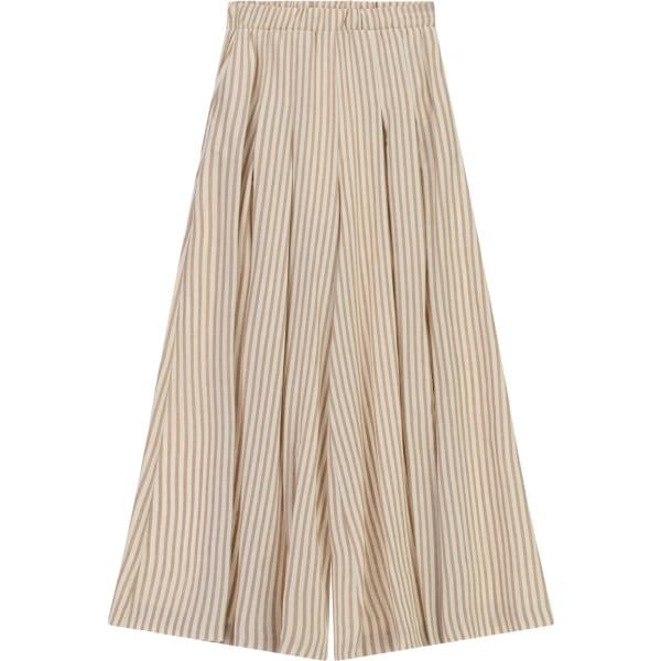 pantaloni a palazzo Imperial marrone a righe