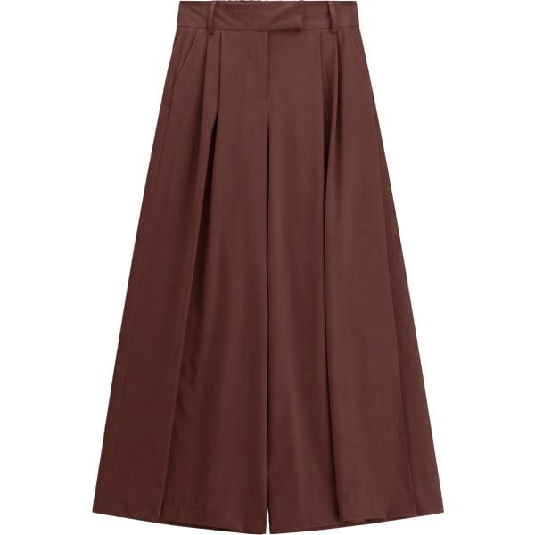 pantaloni a palazzo Imperial marrone