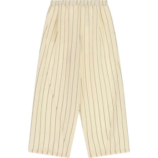 pantaloni a palazzo Imperial bianco a righe