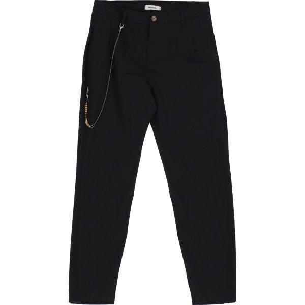 pantaloni Imperial nero tinta unita