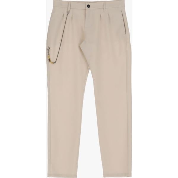 pantaloni Imperial marrone tinta unita