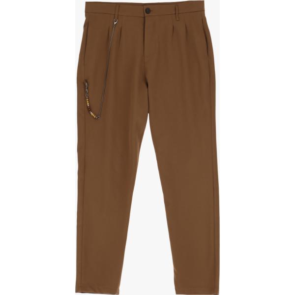 pantaloni Imperial marrone tinta unita