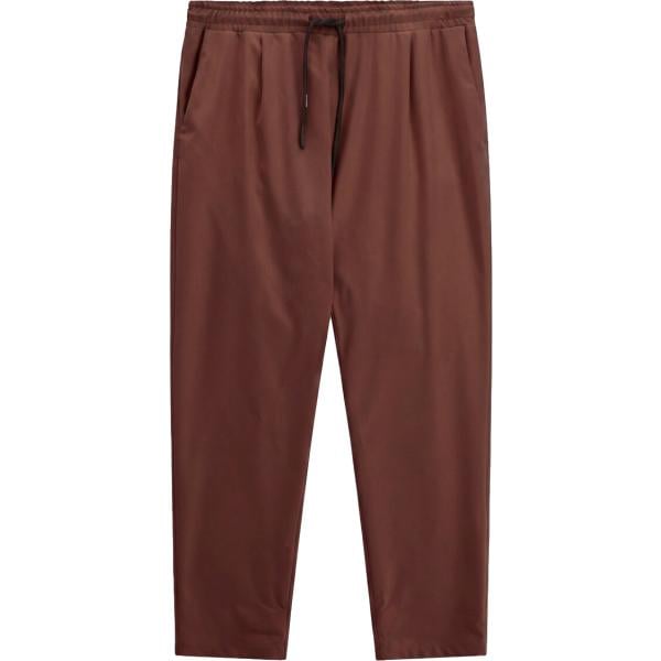 Pantaloni da uomo in marrone scuro con coulisse Imperial