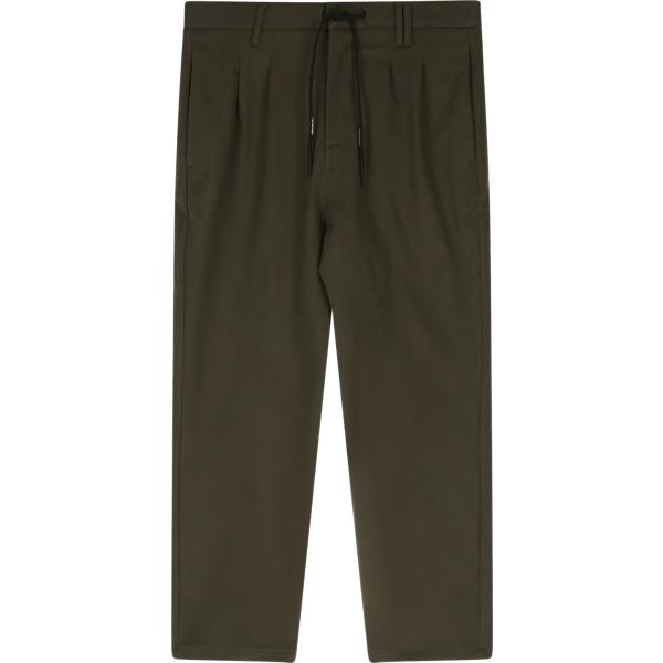 pantaloni Imperial verde tinta unita