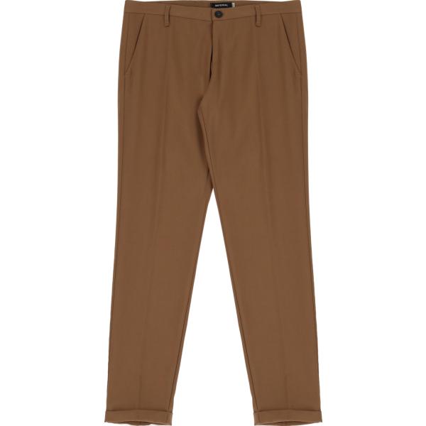 pantaloni Imperial marrone tinta unita