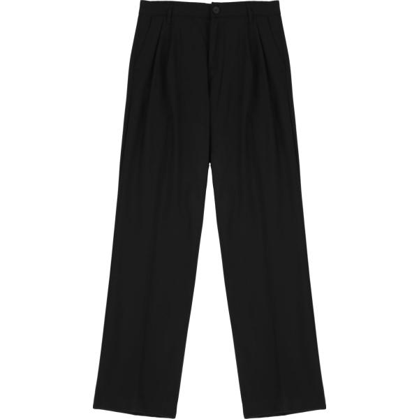 pantaloni Imperial nero tinta unita