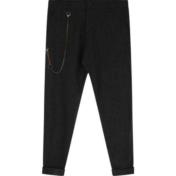 pantaloni Imperial nero tinta unita