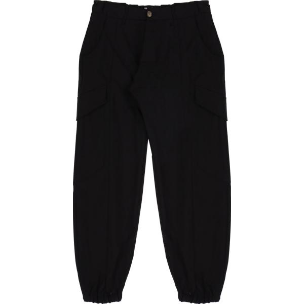 pantaloni Imperial nero tinta unita