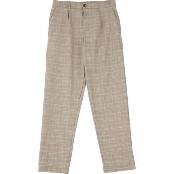 pantaloni Imperial viola a quadri