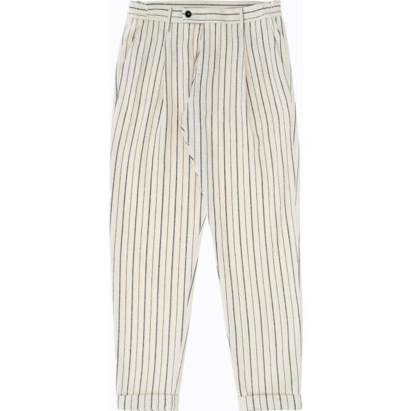 pantaloni Imperial bianco a righe
