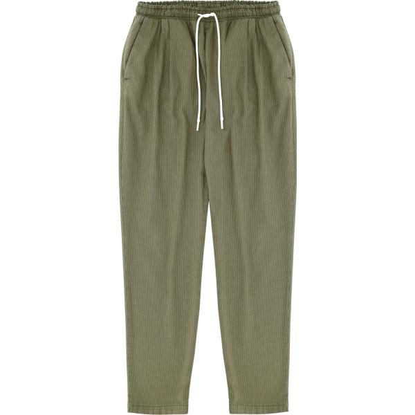 pantaloni Imperial verde tinta unita