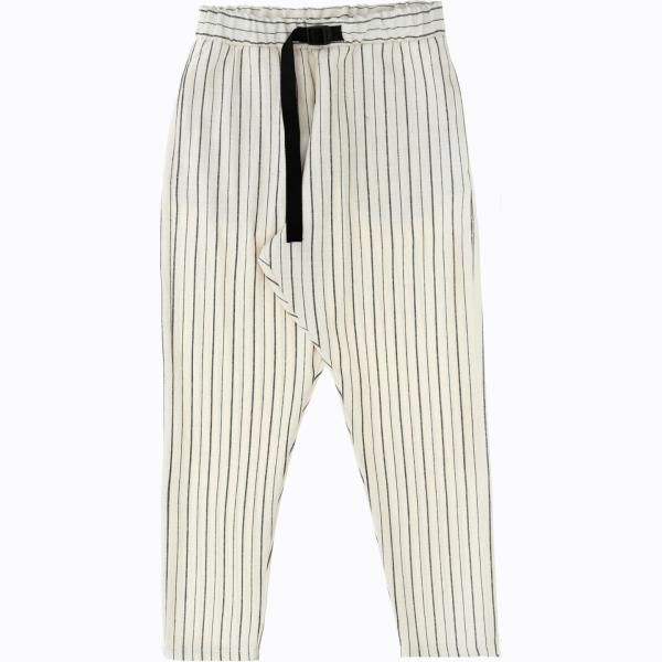 pantaloni Imperial bianco a righe