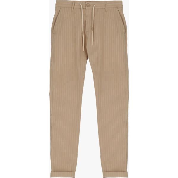 pantaloni Imperial marrone a righe