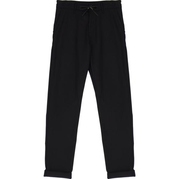 pantaloni Imperial nero tinta unita