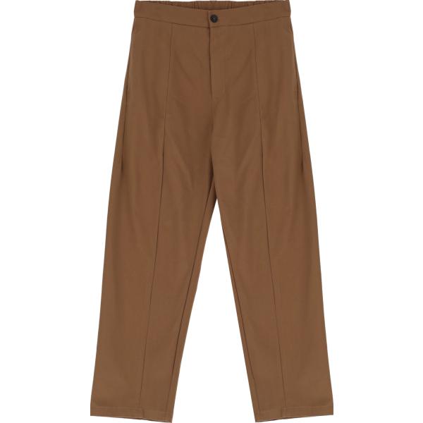 pantaloni Imperial marrone tinta unita