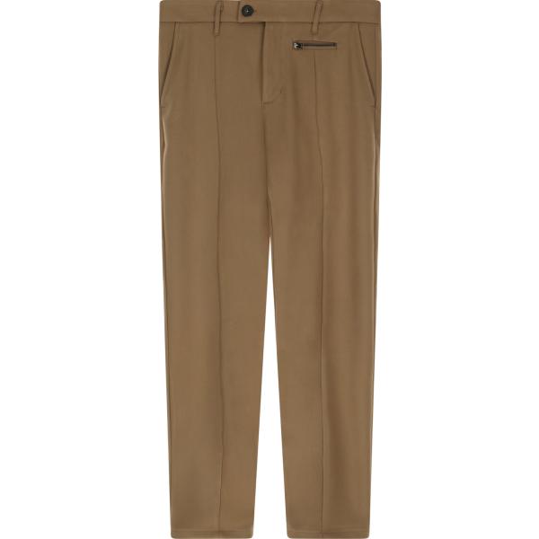 pantaloni Imperial marrone tinta unita