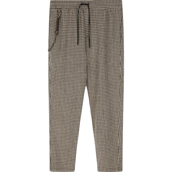 pantaloni Imperial verde a quadri