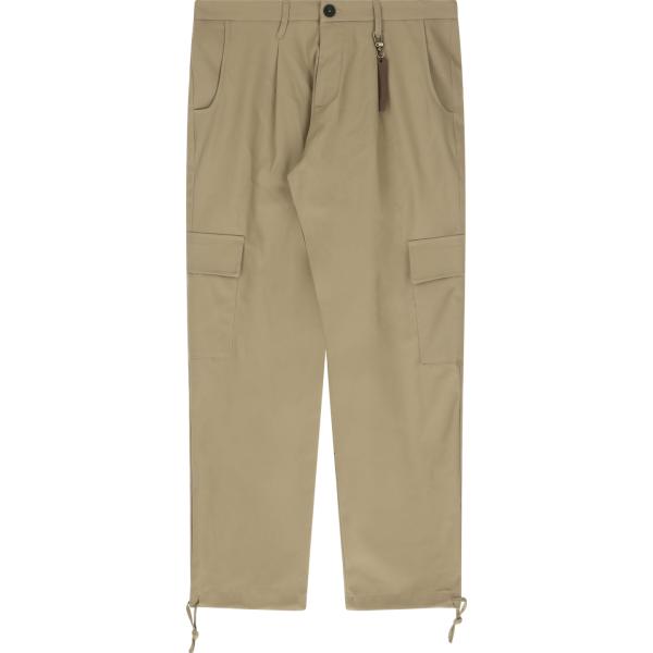 pantaloni Imperial marrone tinta unita
