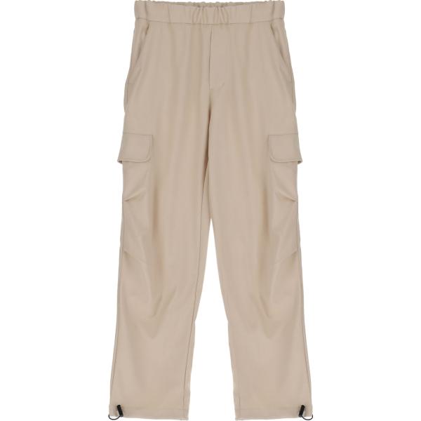 pantaloni cargo Imperial marrone tinta unita