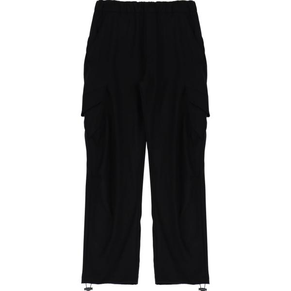 pantaloni cargo Imperial nero tinta unita