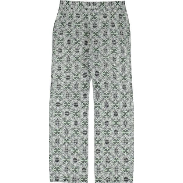pantaloni Imperial bianco a fiori