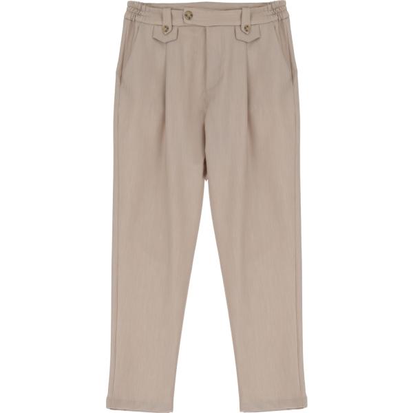 pantaloni Imperial viola tinta unita