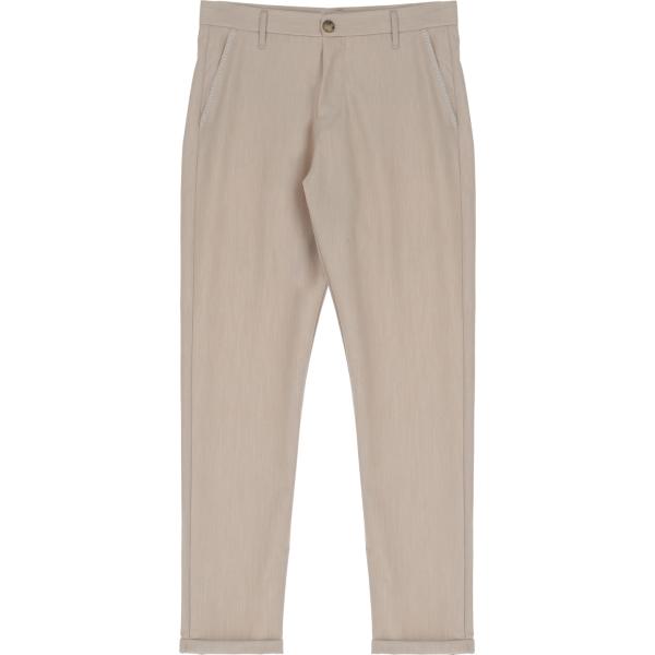 pantaloni Imperial marrone tinta unita