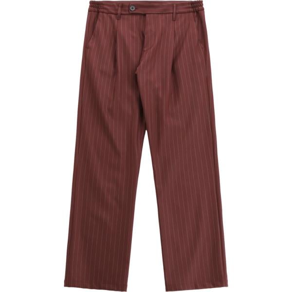 pantaloni da uomo in marrone scuro a righe Imperial