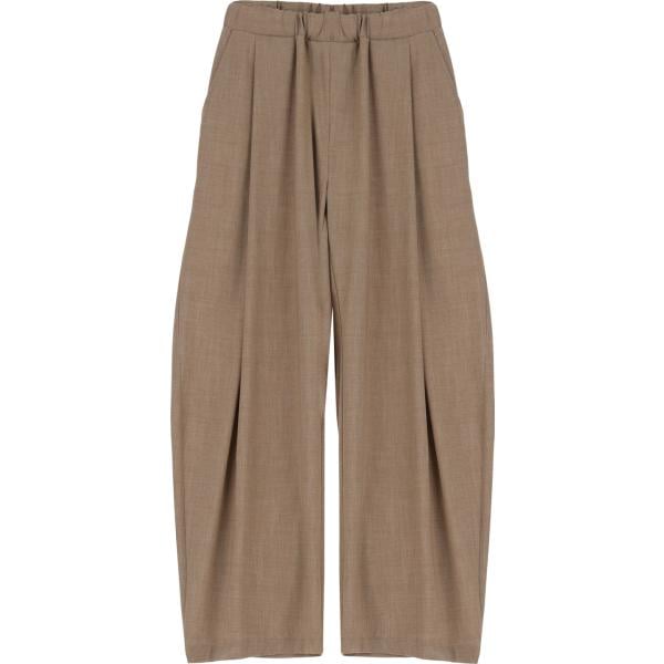 pantaloni Imperial marrone tinta unita