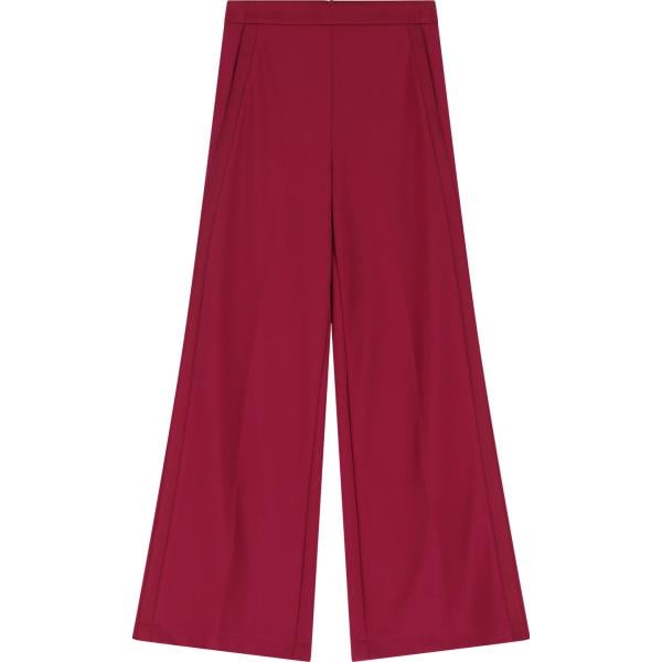 pantaloni a palazzo Imperial rosso