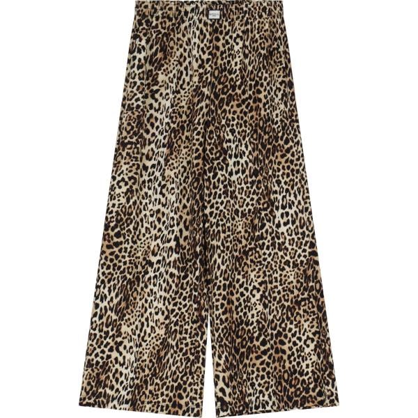 pantaloni Imperial marrone animalier