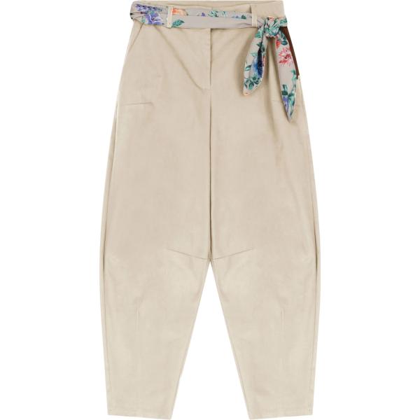 pantaloni Imperial marrone tinta unita