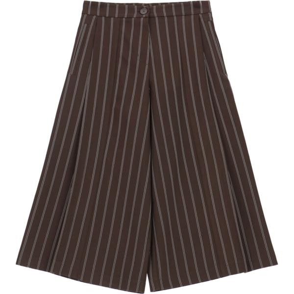 pantaloni Imperial marrone a righe