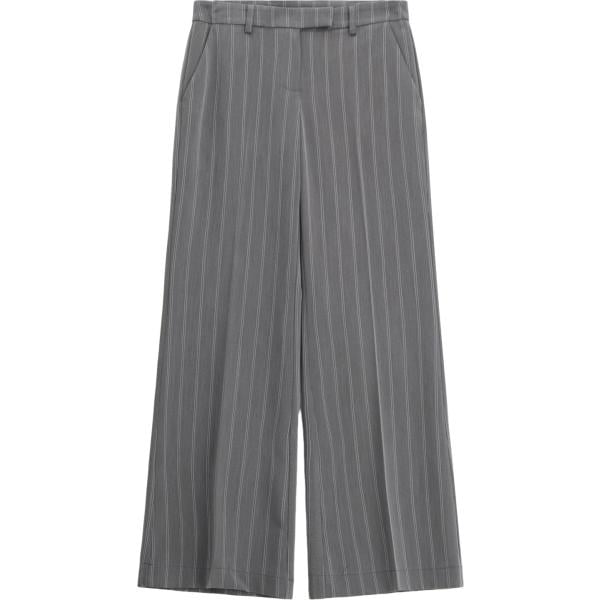pantaloni a palazzo Imperial grigio a righe