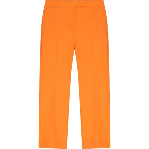 pantaloni Imperial arancione tinta unita