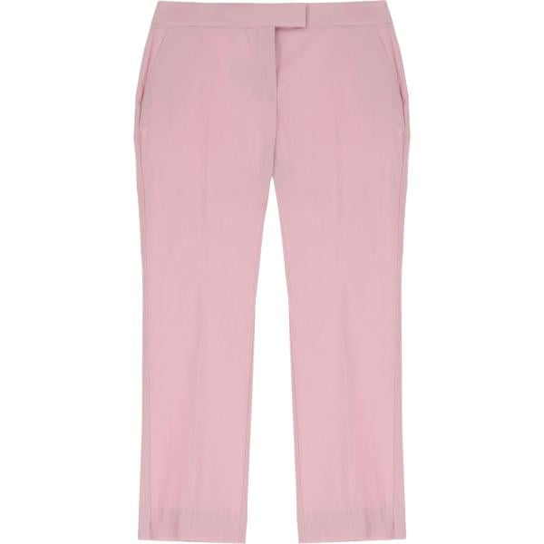 pantaloni Imperial rosa tinta unita