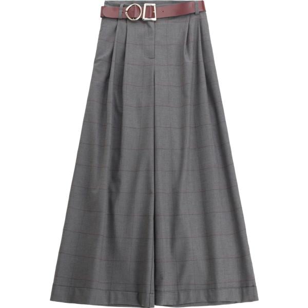 pantaloni Imperial grigio a quadri